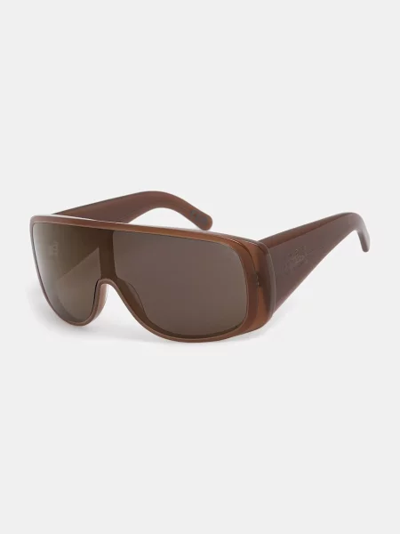 Maison Margiela sončna očala MARGIELA MASK BROWN rjava
