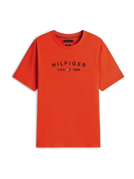 Tommy Hilfiger Tricou Fathers Day Portocaliu alb