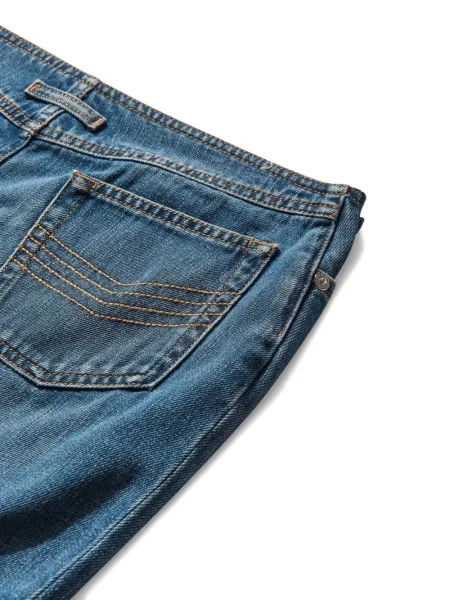 Fustă din denim Jean Paul Gaultier albastru