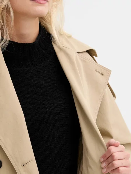 Тренч Weekend Max Mara бежевый