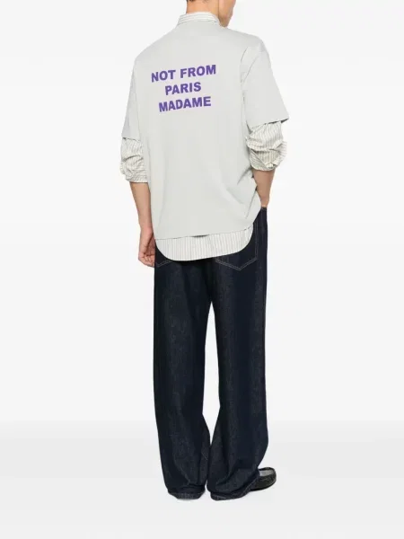Tricou Drole De Monsieur gri