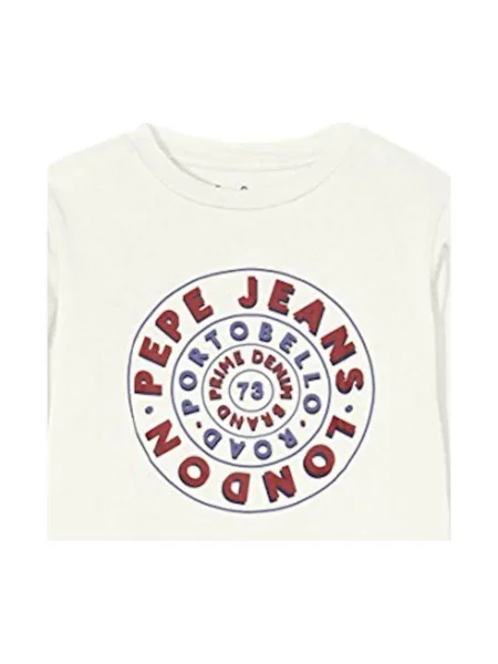Tricou copii Pepe Jeans alb