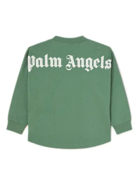 Koszulka dziecięca Palm Angels zielona