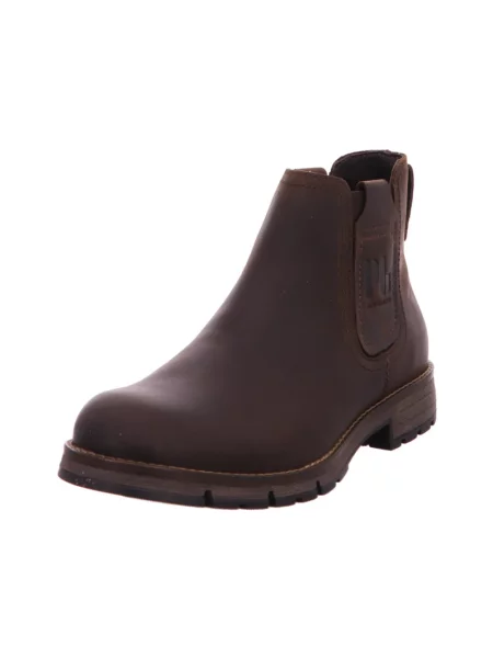 Sztyblety Camel Active skórzane brązowe