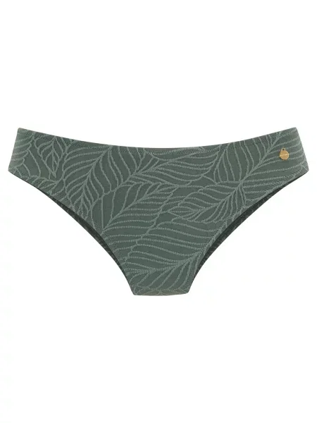 LASCANA Slip costum de baie / închis verde