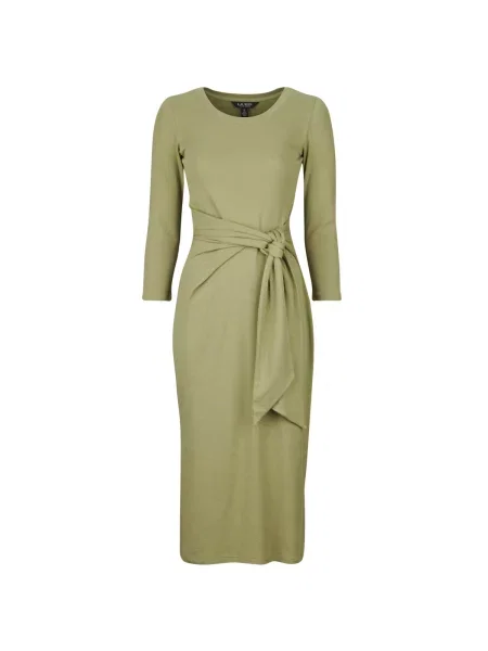 Lung rochie Lauren Ralph Lauren cu mâneci lungi