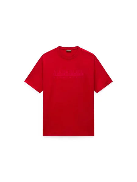 NAPAPIJRI Tricou S-Bollo intens roșu