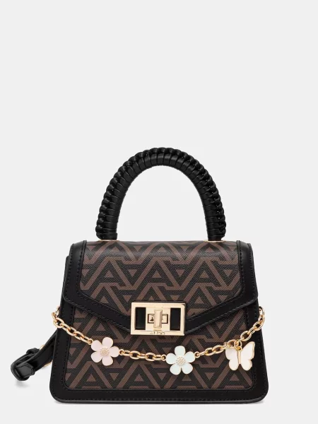 Aldo klasična torbica iz umetnega usnja LINDSAY rjava