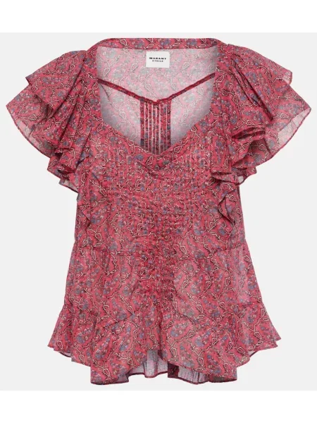 Top Marant Etoile cu imagine negru