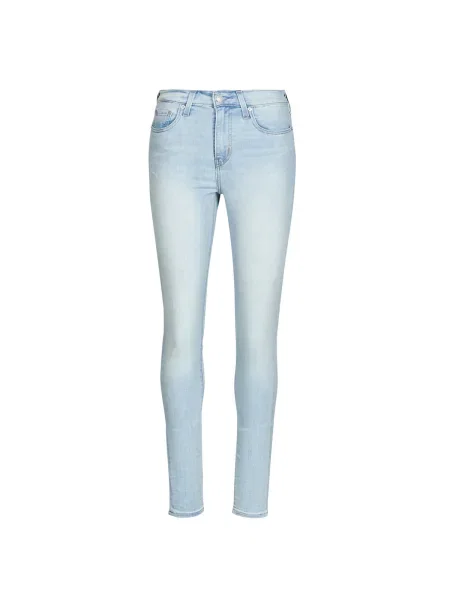 Blugi skinny Levi's® cu talie înaltă albastru