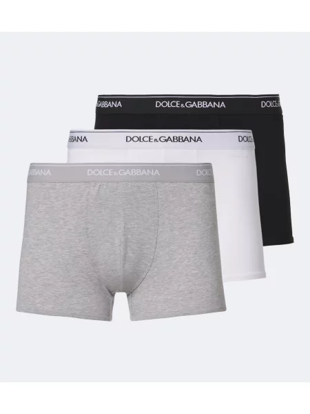 Chiloți multipac Dolce & Gabbana din jerseu