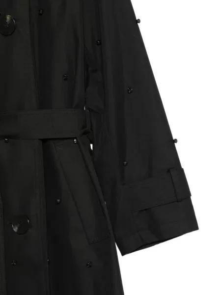 Trencz Marina Rinaldi z koralikami czarny