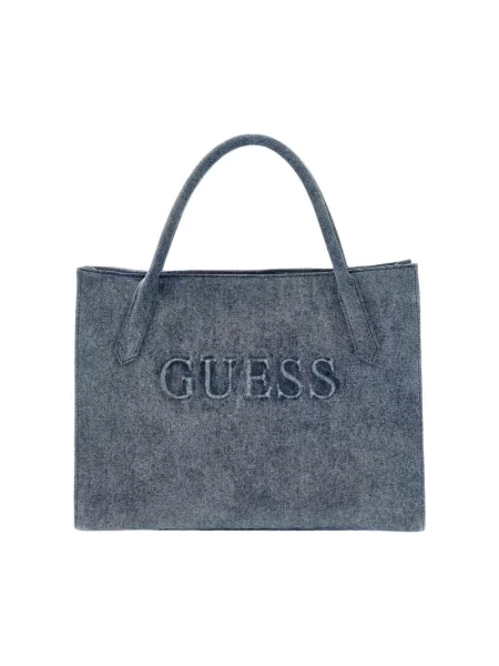 Shopperka Guess niebieska