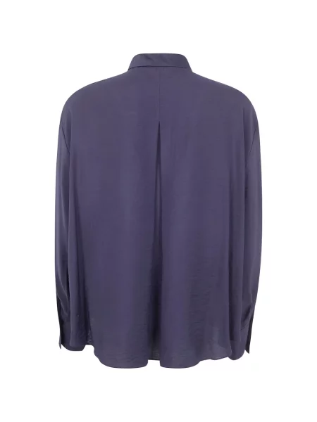 Košeľa Emporio Armani modrá