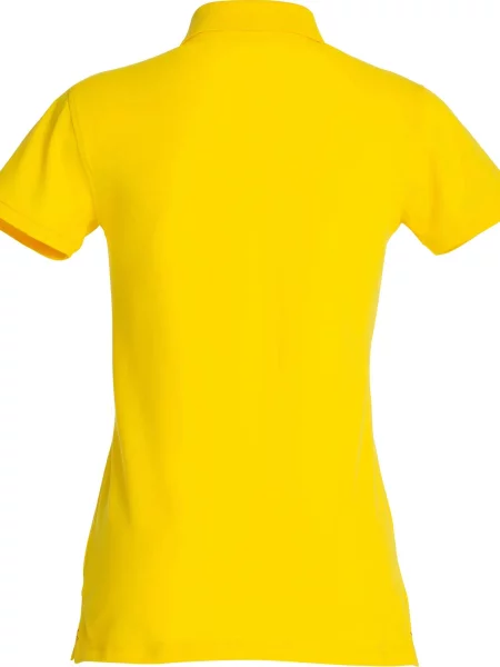 Clique Stretch Premium Polo — koszulka polo ze stretch – Lemon żółta