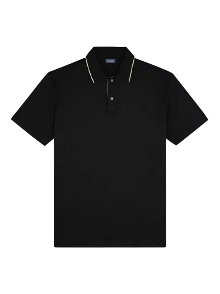 Polo majica Paul & Shark crna