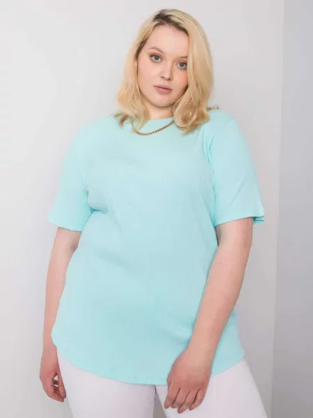 Bluză Fashionhunters albastru