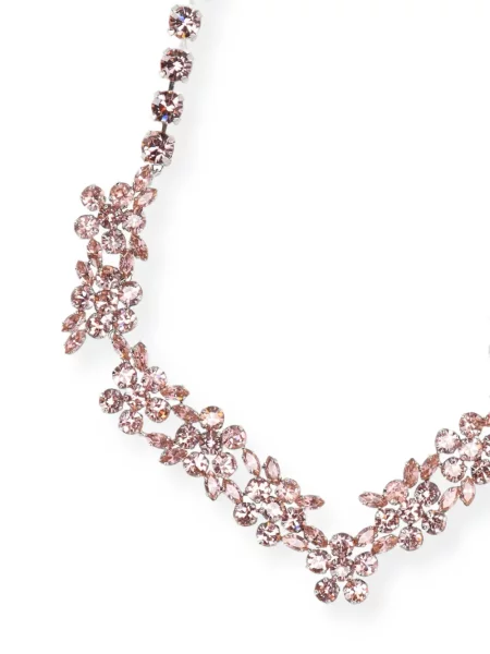 Gėlėtas vėrinys Simone Rocha rožinė