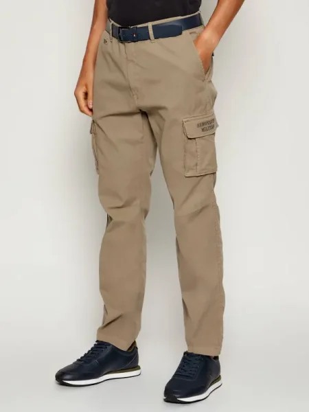 Aeronautica Militare Pantaloni cargo | Slim Fit bej