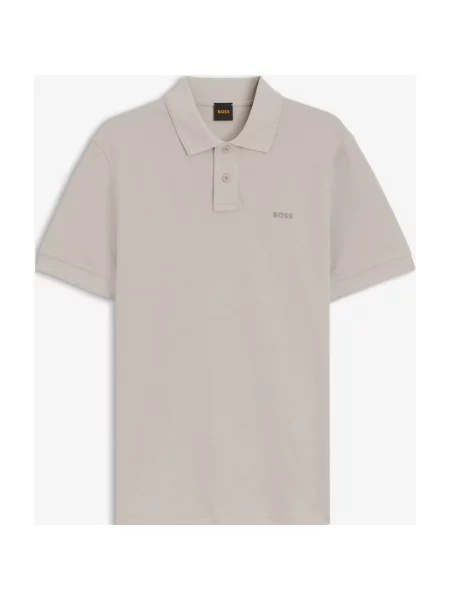 Polo Boss Prime krótki rękaw L beżowy