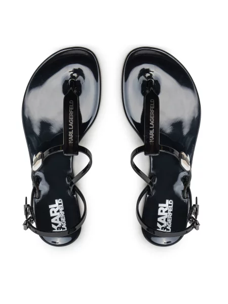 Sandali KARL LAGERFELD črna