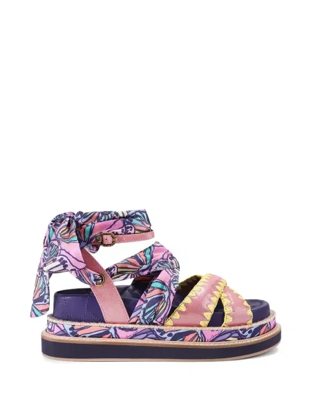 Sandale Kurt Geiger London cu imagine plic roz