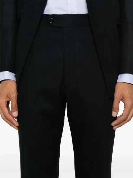 Pantaloni Fursac de lână albastru