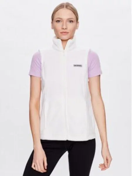 COLUMBIA Sportovní vesta Benton Springs offwhite bílá