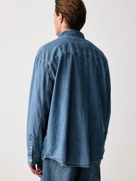 Levi's koszula jeansowa MARIPOSA WORKER niebieska