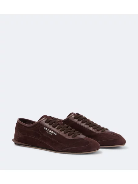 Sneakerși Dolce&gabbana din piele de căprioară