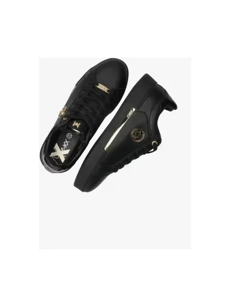 Sneakersy Mexx skórzane czarne