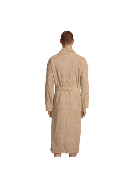 Szlafrok Pałacowy Unisex Dla Dorosłych beżowy