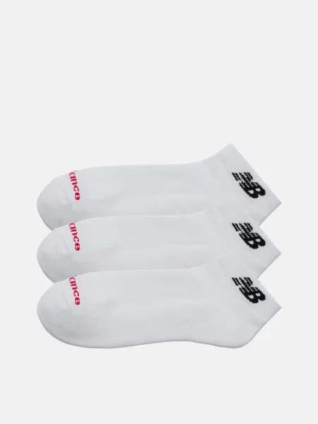 New Balance Everyday Lowcut 3 Pack Набір шкарпеток Унісекс білий