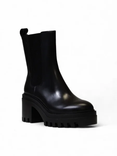 Botine chelsea Calvin Klein Jeans chunky negru
