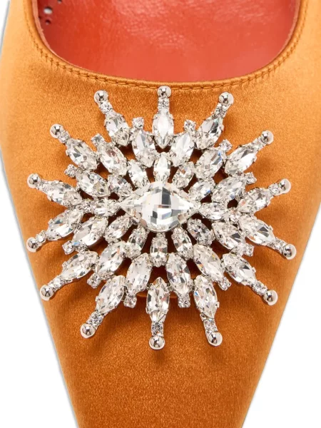 Balerini Manolo Blahnik portocaliu