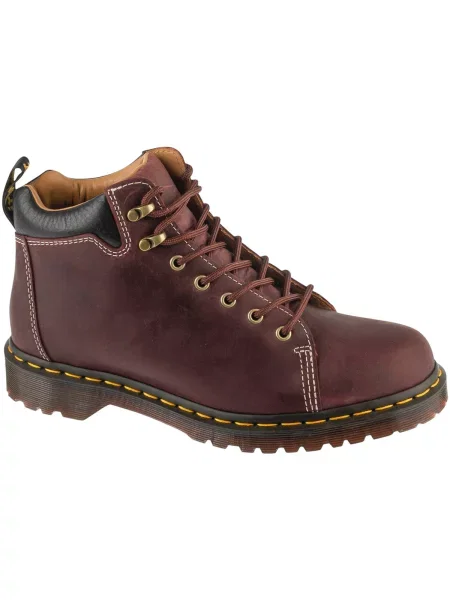 Členkové topánky Dr. Martens väzby hnedá