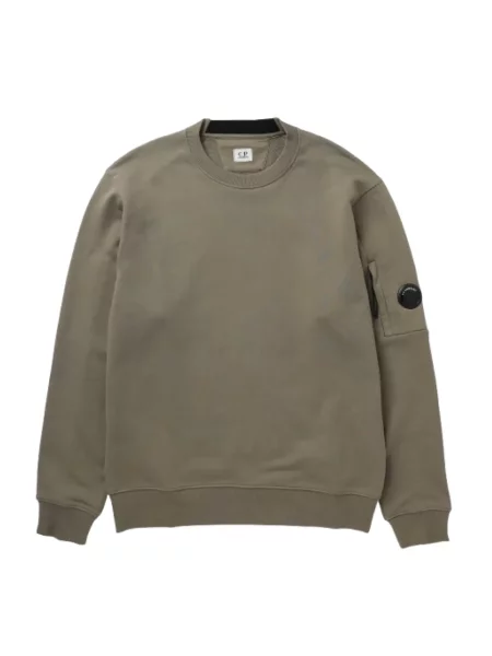 Lniana bluza C.p. Company zielona