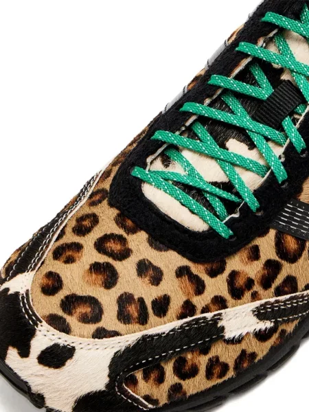 Prugaste tenisice Adidas Adizero s vezicama od brušene kože crna