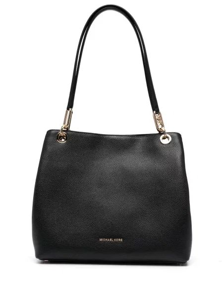 Geanta de piele Michael Michael Kors din piele negru
