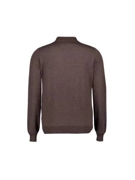 Sweter Gran Sasso do tenisa brązowy