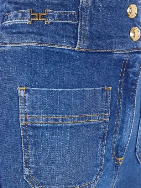 Jeansy Elisabetta Franchi niebieskie