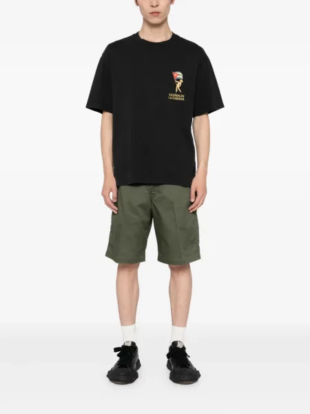 Tricou Melt cu imagine negru