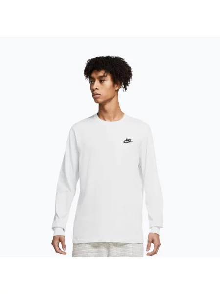 Тениска Nike с дълъг ръкав бяло