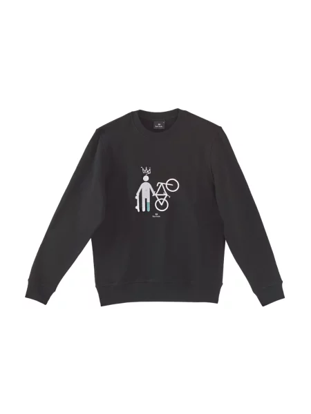Haftowana bluza Ps By Paul Smith czarna