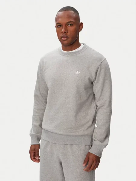 Adidas Суитшърт Trefoil Essentials Светлосив