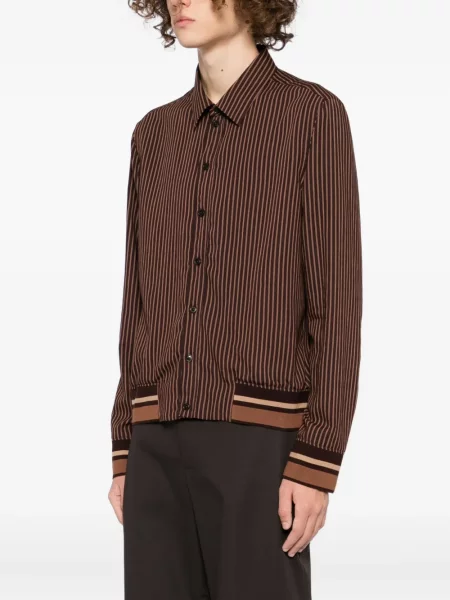 Geacă Paul Smith cu dungi maro