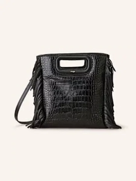 Maje Torba Na Ramię schwarz czarna