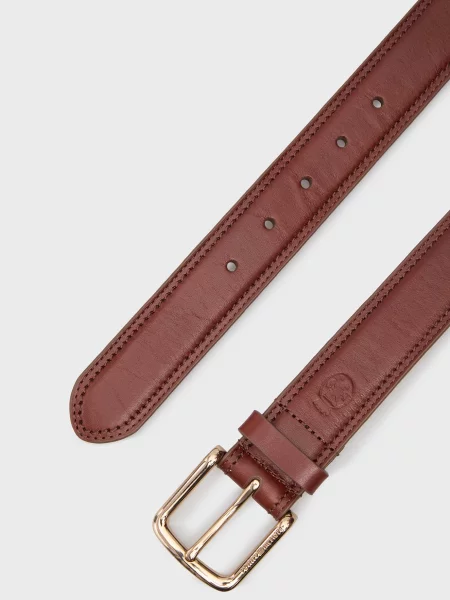 Шкіряний гаманець Tommy Hilfiger коричневий