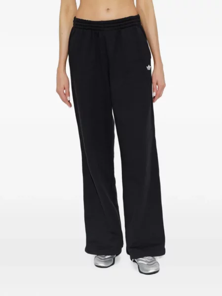 Decupat fustă Adidas cu broderie alergare alb