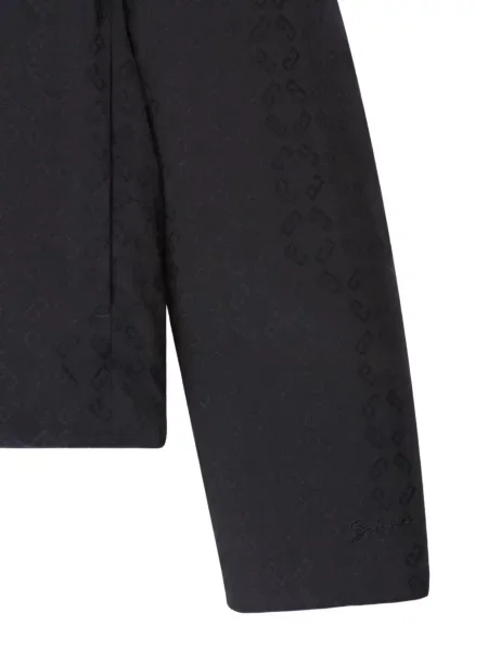 Reversibil geacă cu puf Givenchy din jacard negru